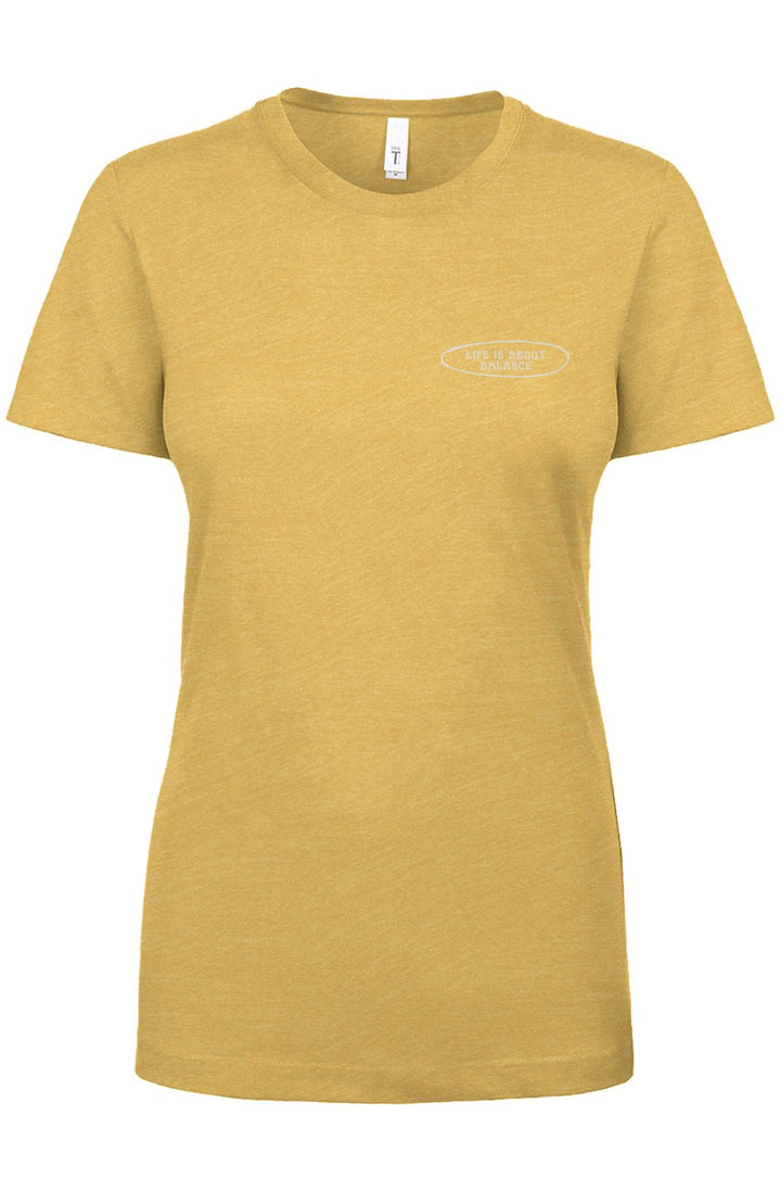 Life is About Balance Women's Tee - Swash Peak