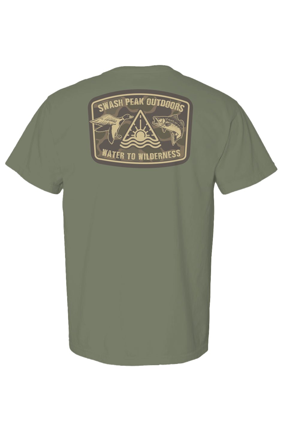 Marshline Heavyweight Tee - Swash Peak