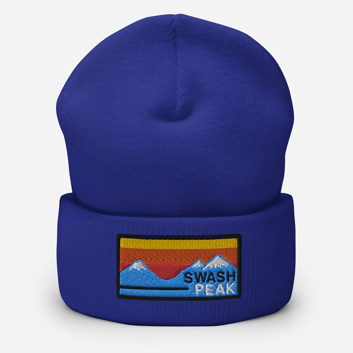 Mountain Sunset Cuffed Beanie - Swash Peak