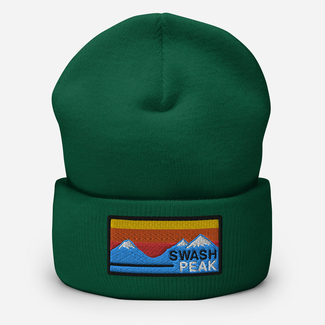 Mountain Sunset Cuffed Beanie - Swash Peak