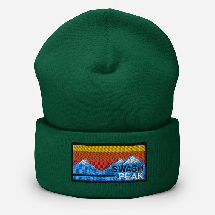 Mountain Sunset Cuffed Beanie - Swash Peak