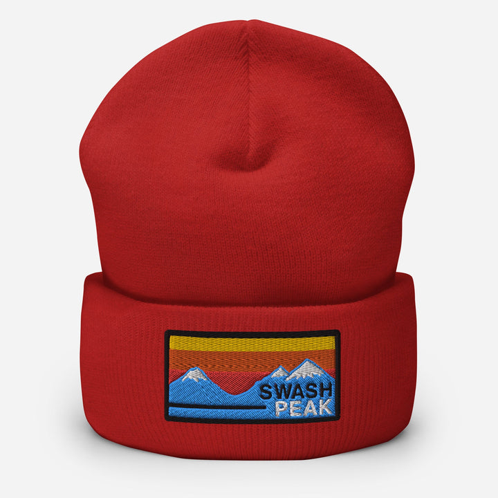 Mountain Sunset Cuffed Beanie - Swash Peak
