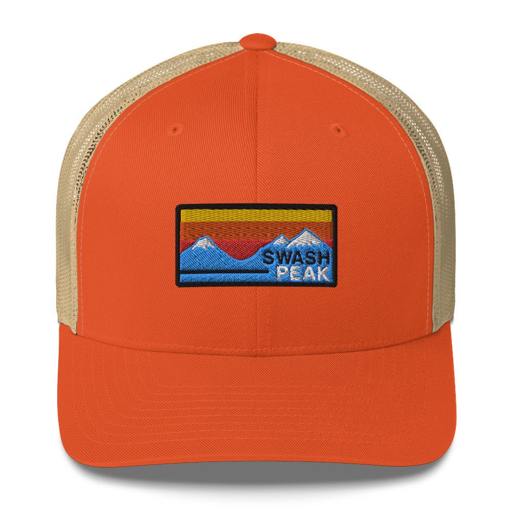Mountain Sunset Trucker Hat - Swash Peak