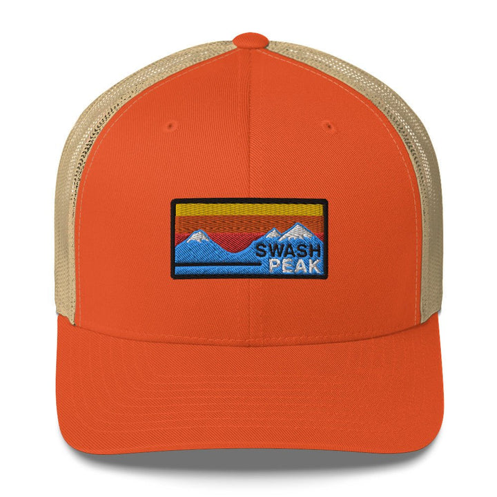 Mountain Sunset Trucker Hat - Swash Peak