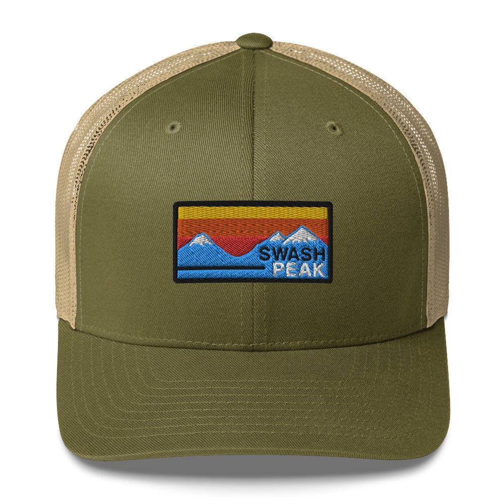 Mountain Sunset Trucker Hat - Swash Peak