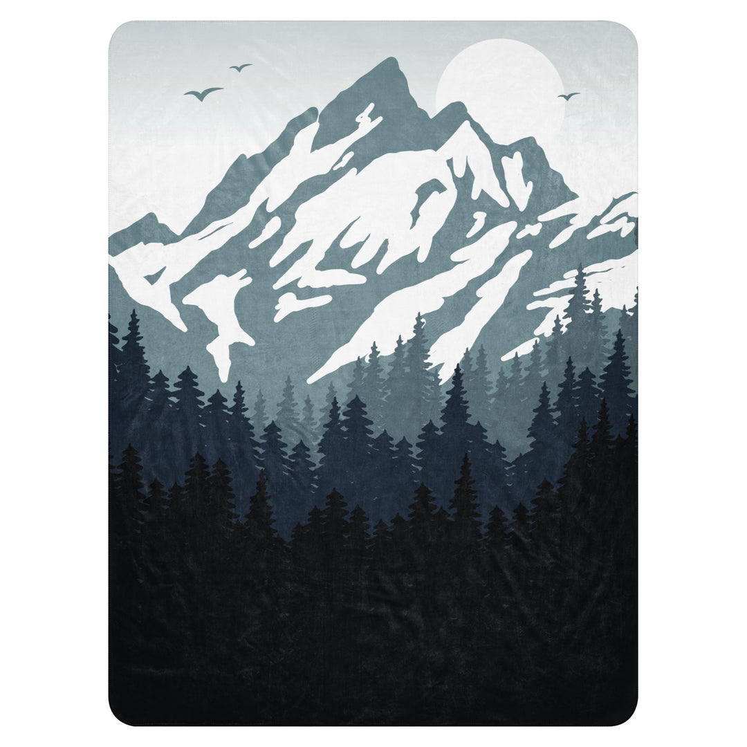 Mountain View Sherpa Blanket - Swash Peak