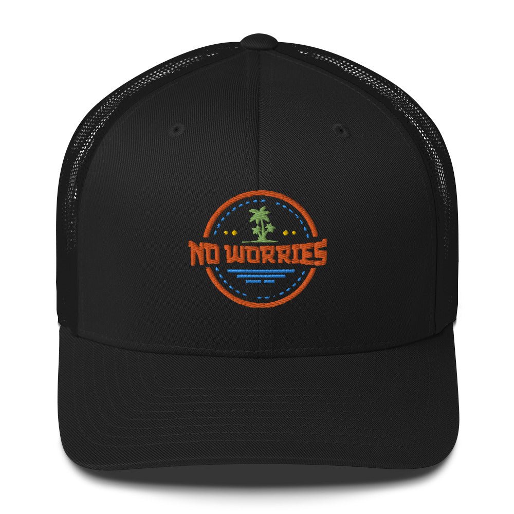 No Worries Trucker Hat - Swash Peak