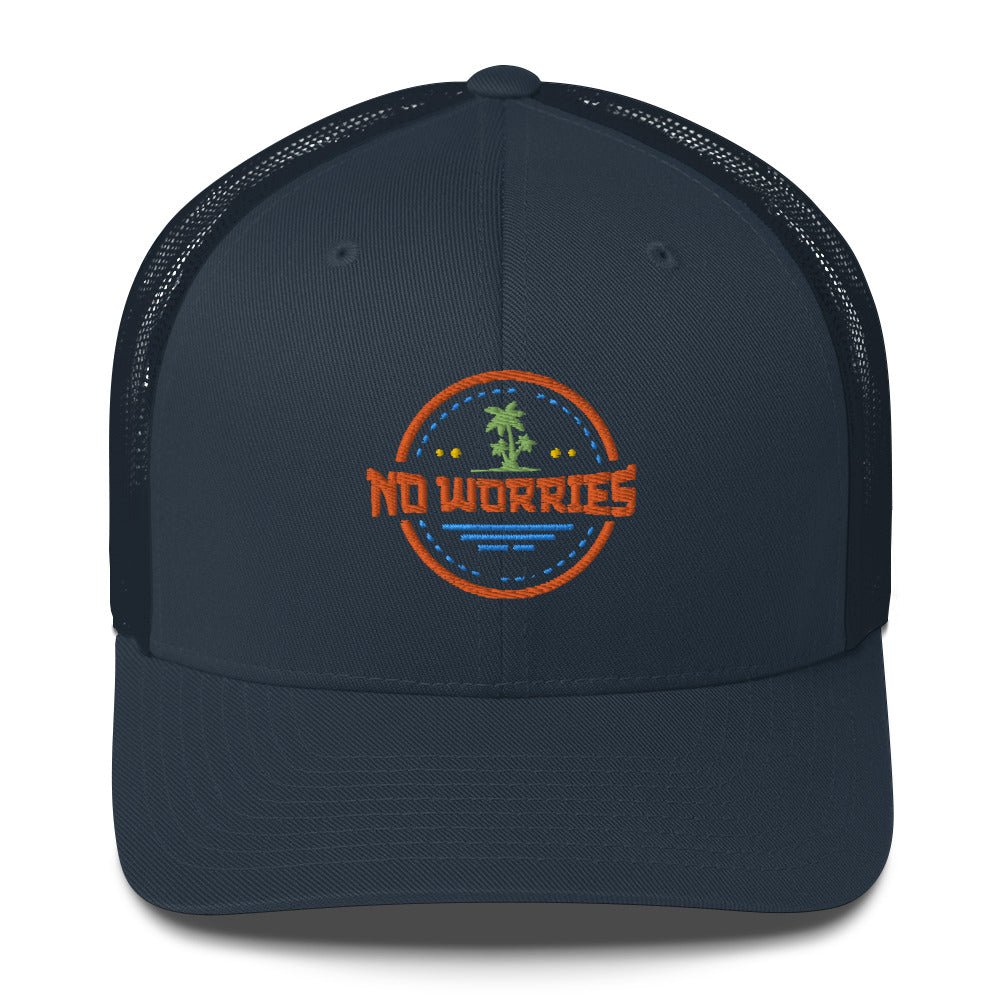 No Worries Trucker Hat - Swash Peak
