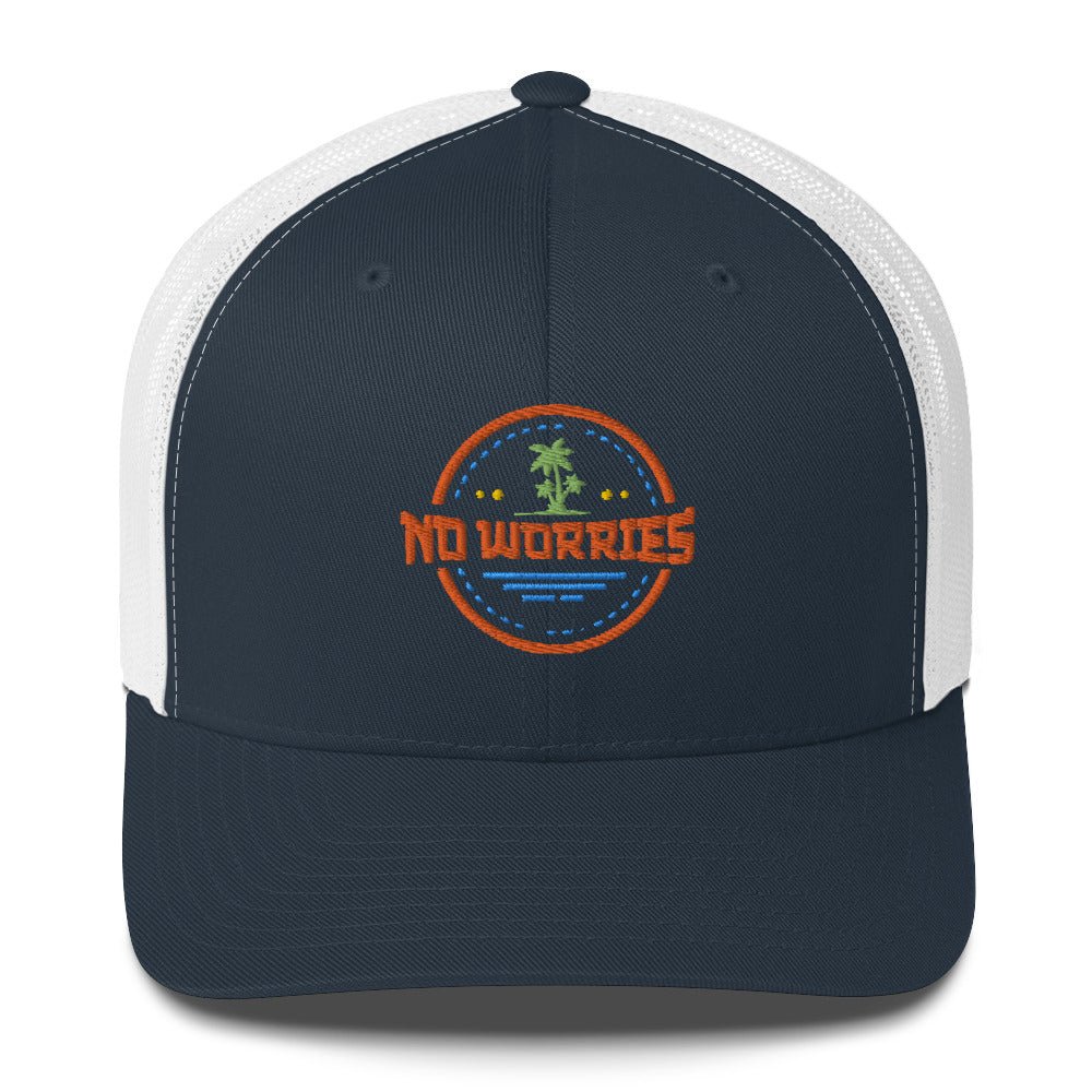No Worries Trucker Hat - Swash Peak