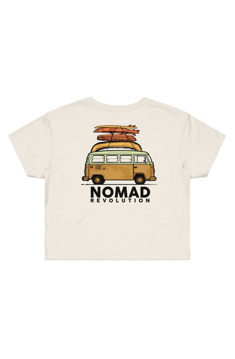 Nomad Revolution Cropped Tee - Swash Peak