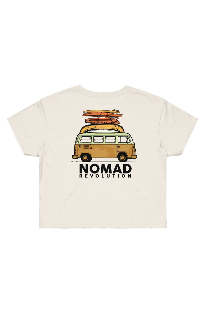 Nomad Revolution Cropped Tee - Swash Peak
