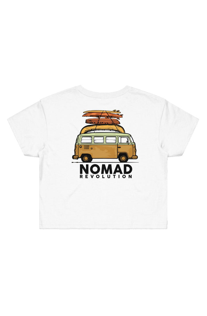 Nomad Revolution Cropped Tee - Swash Peak