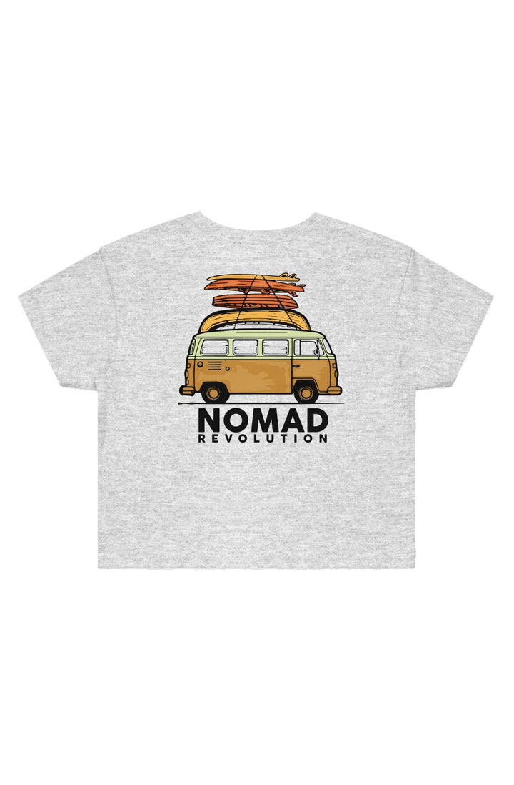 Nomad Revolution Cropped Tee - Swash Peak