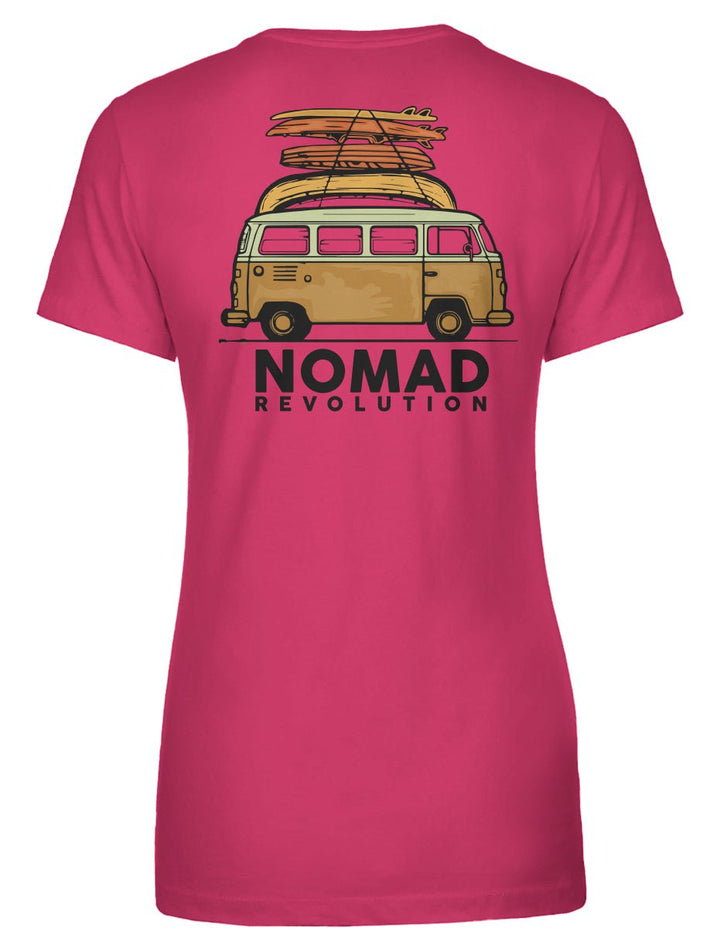 Nomad Revolution Women's Tee - Swash Peak