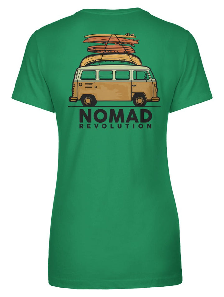 Nomad Revolution Women's Tee - Swash Peak