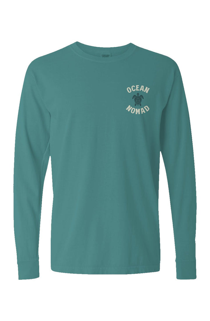 Ocean Nomad Long Sleeve Unisex Tee - Swash Peak