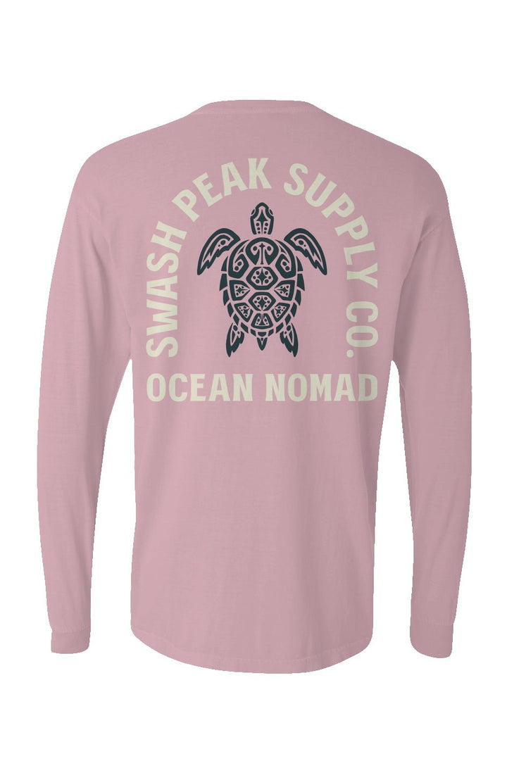 Ocean Nomad Long Sleeve Unisex Tee - Swash Peak