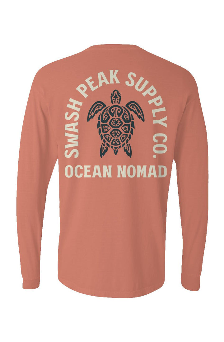 Ocean Nomad Long Sleeve Unisex Tee - Swash Peak