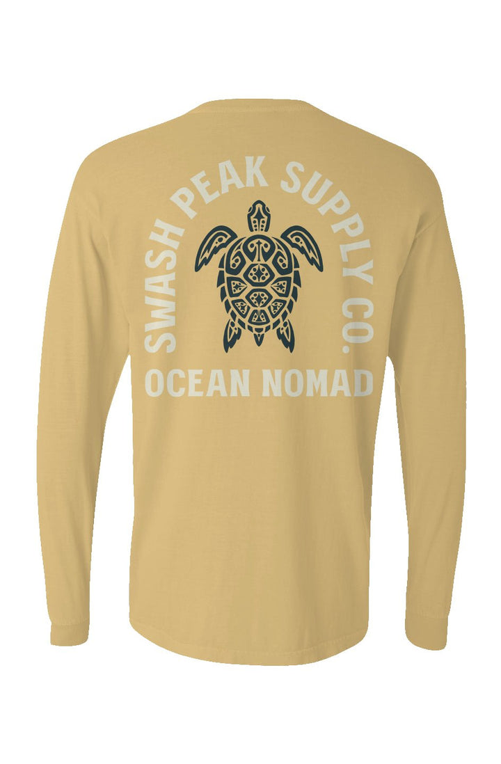 Ocean Nomad Long Sleeve Unisex Tee - Swash Peak