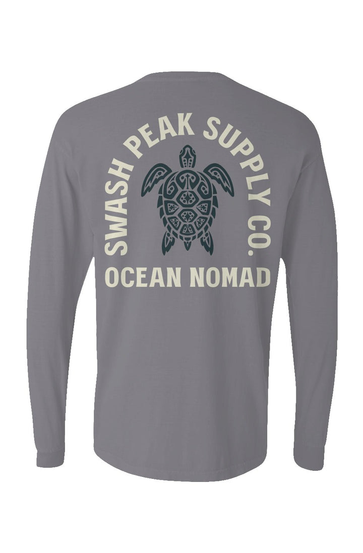 Ocean Nomad Long Sleeve Unisex Tee - Swash Peak