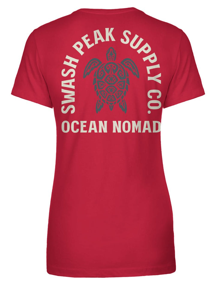 Ocean Nomad Women's Tee - Swash Peak