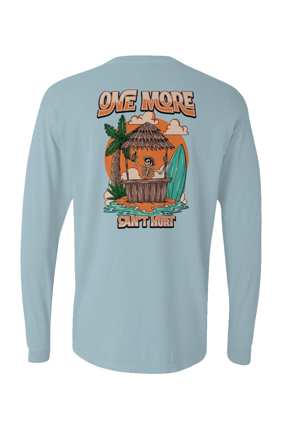 One More Can't Hurt Long Sleeve Unisex Tee - Swash Peak