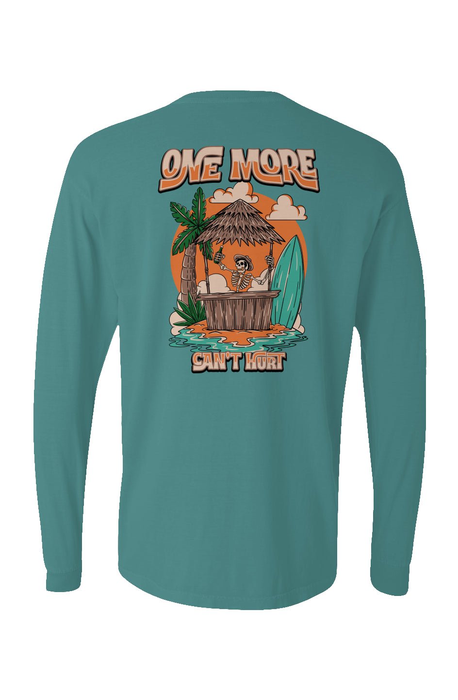 One More Can't Hurt Long Sleeve Unisex Tee - Swash Peak