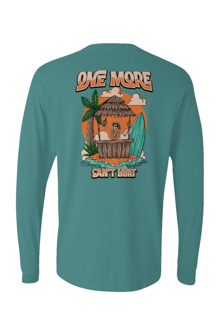 One More Can't Hurt Long Sleeve Unisex Tee - Swash Peak