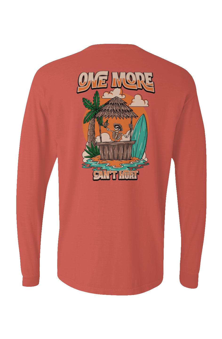 One More Can't Hurt Long Sleeve Unisex Tee - Swash Peak