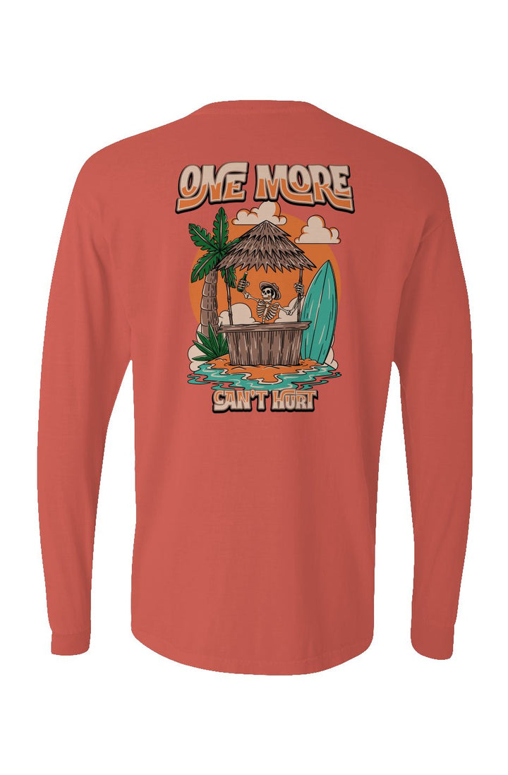 One More Can't Hurt Long Sleeve Unisex Tee - Swash Peak