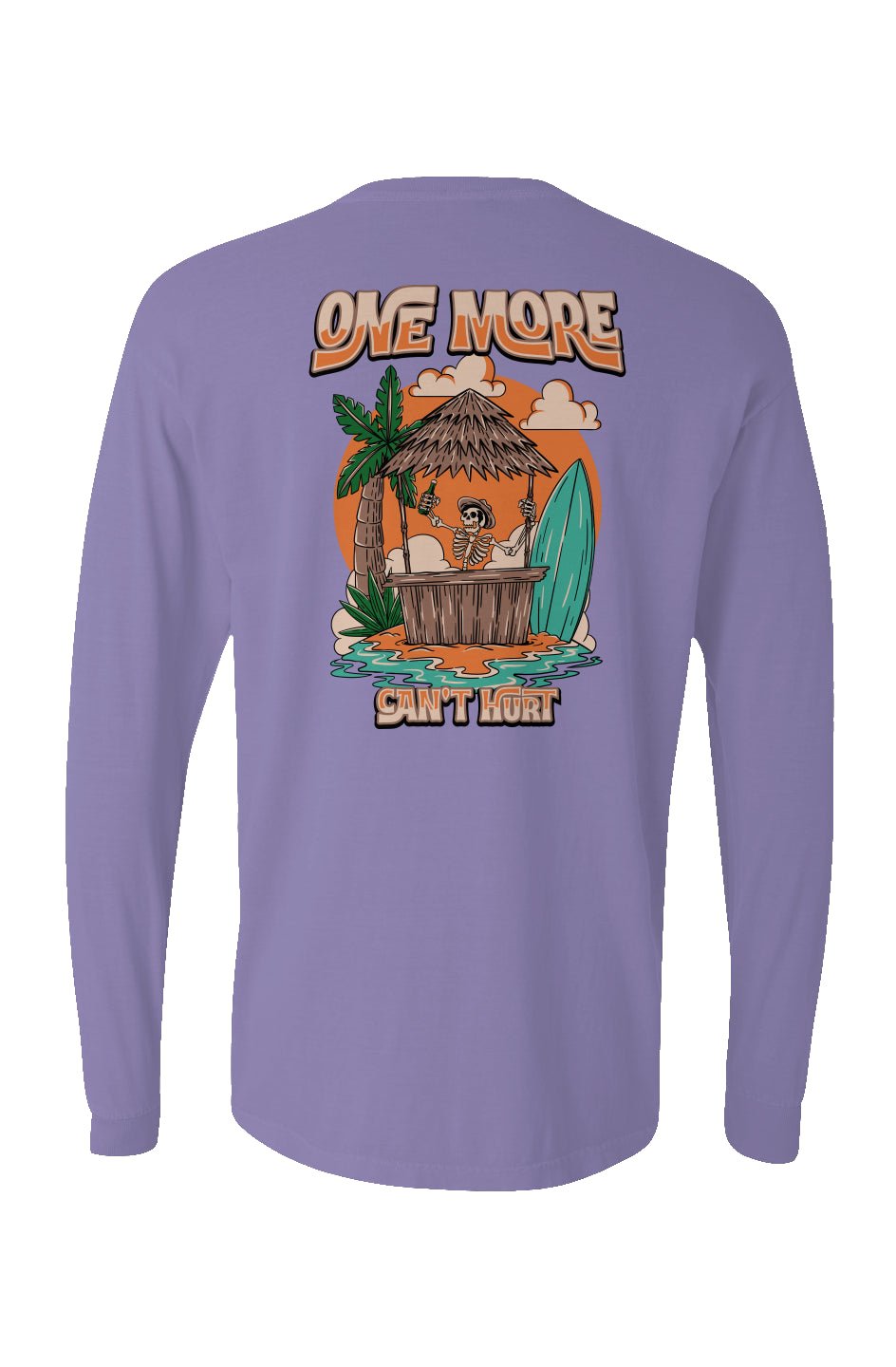 One More Can't Hurt Long Sleeve Unisex Tee - Swash Peak