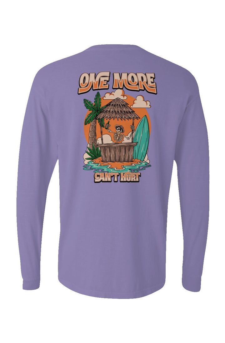 One More Can't Hurt Long Sleeve Unisex Tee - Swash Peak