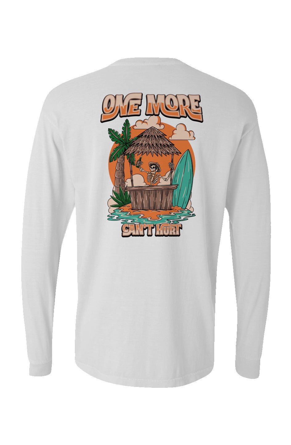 One More Can't Hurt Long Sleeve Unisex Tee - Swash Peak