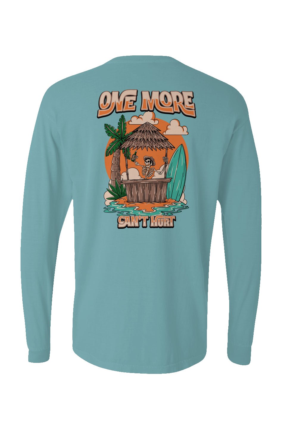 One More Can't Hurt Long Sleeve Unisex Tee - Swash Peak