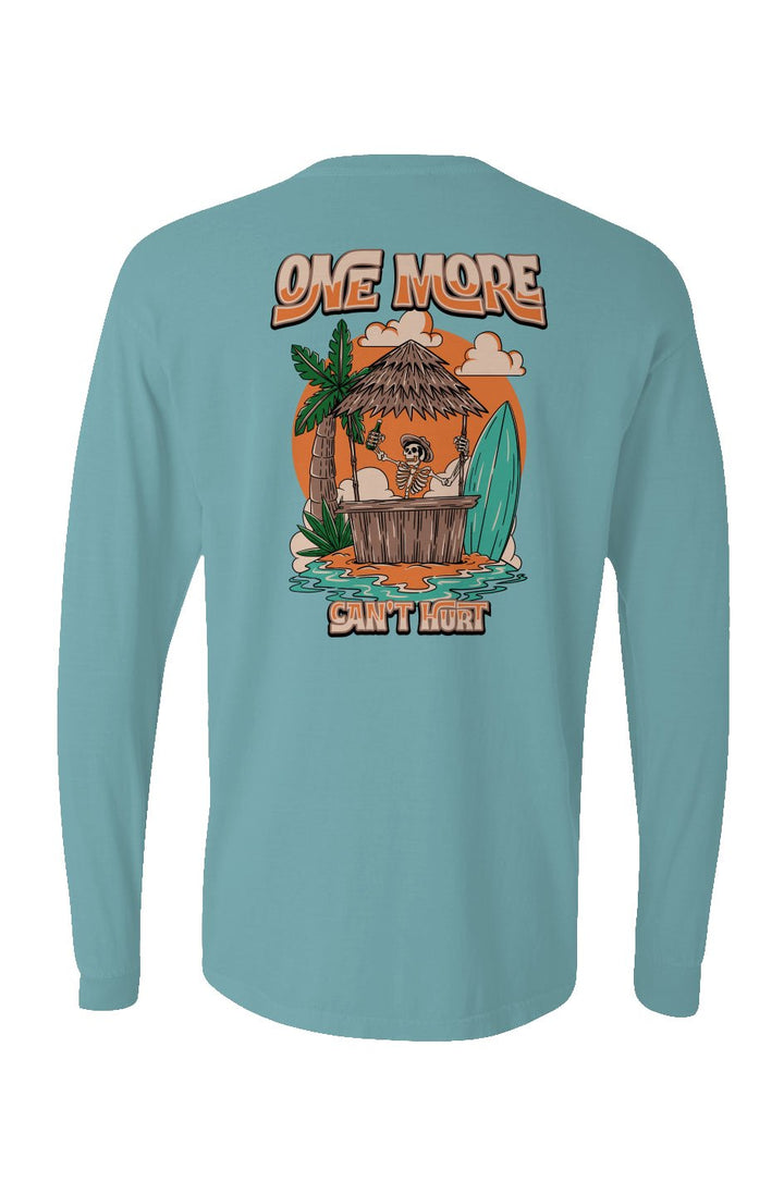 One More Can't Hurt Long Sleeve Unisex Tee - Swash Peak
