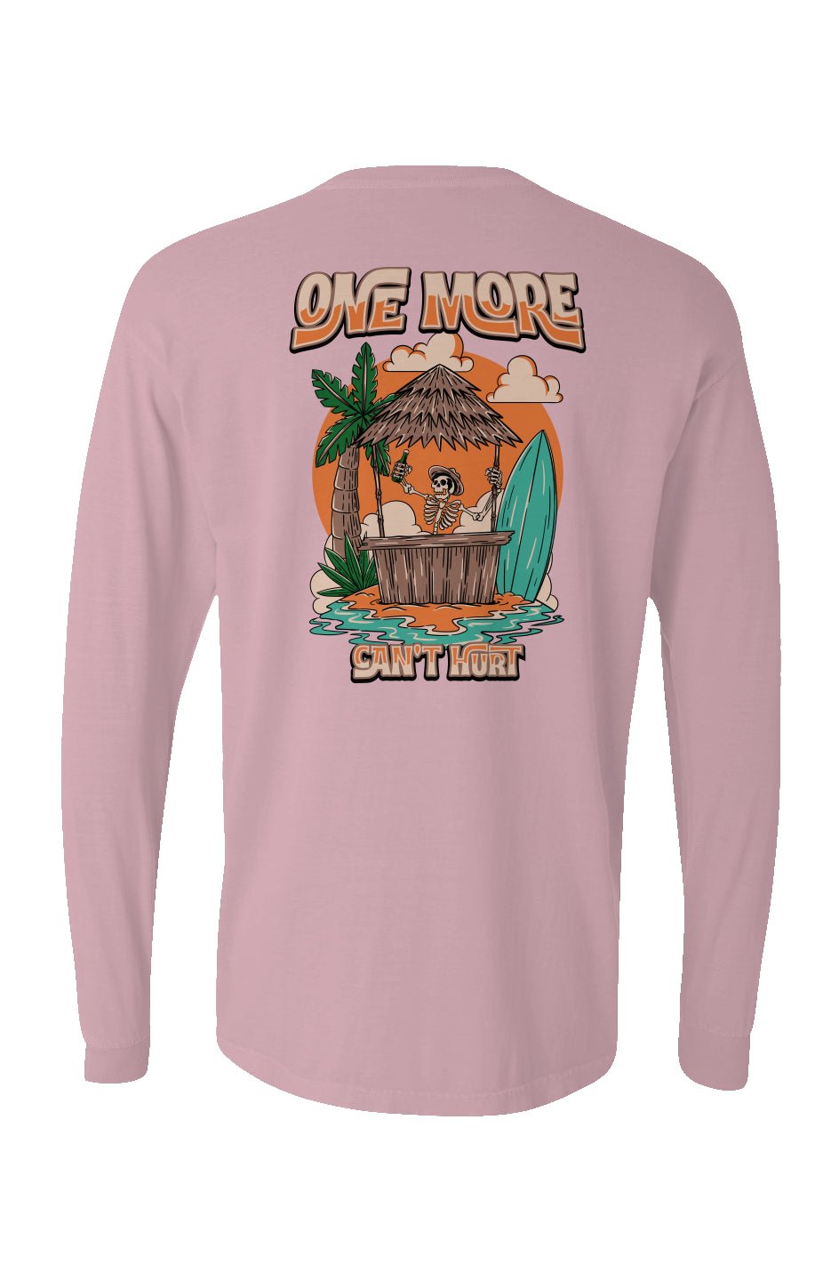 One More Can't Hurt Long Sleeve Unisex Tee - Swash Peak