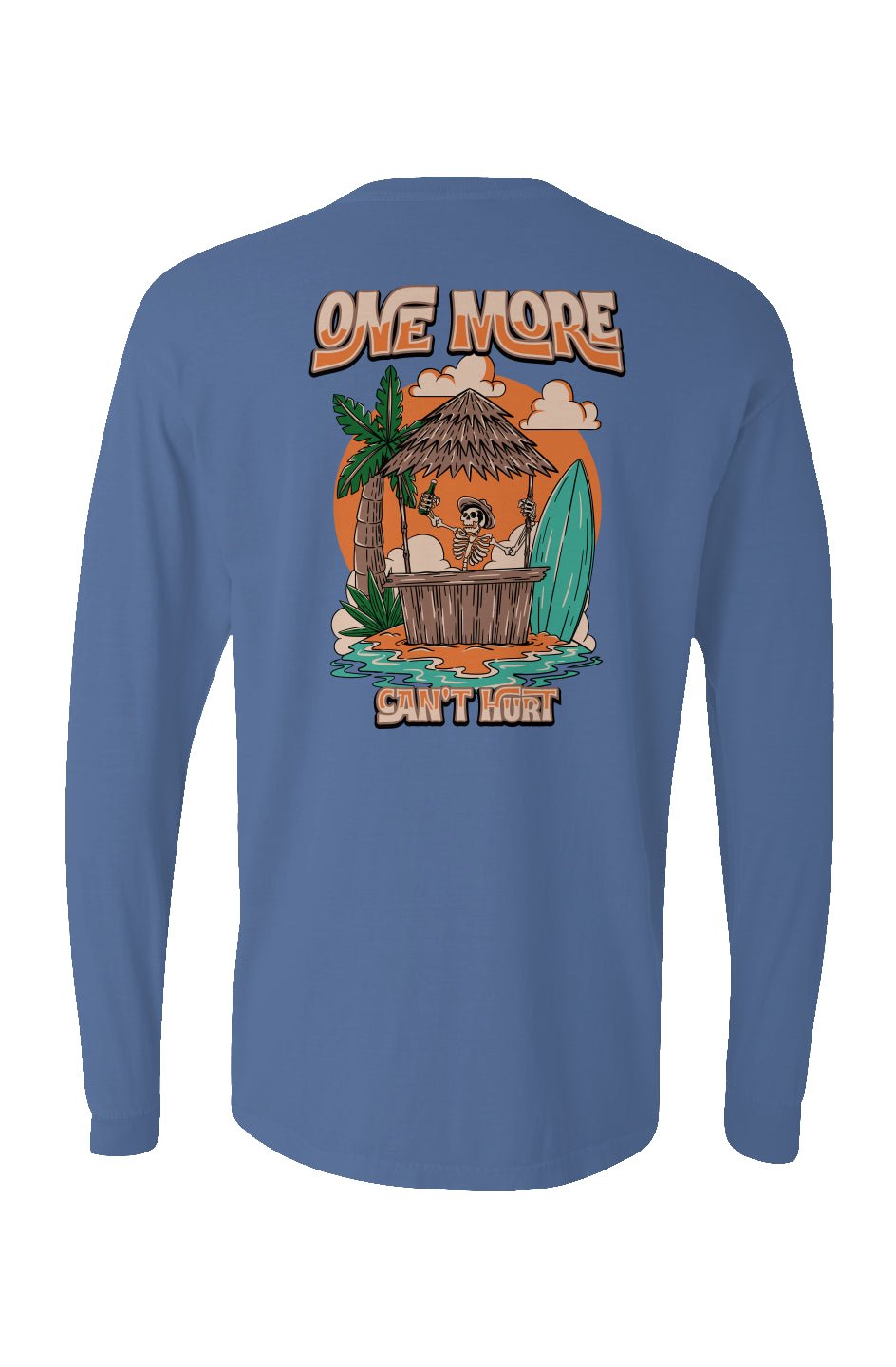 One More Can't Hurt Long Sleeve Unisex Tee - Swash Peak