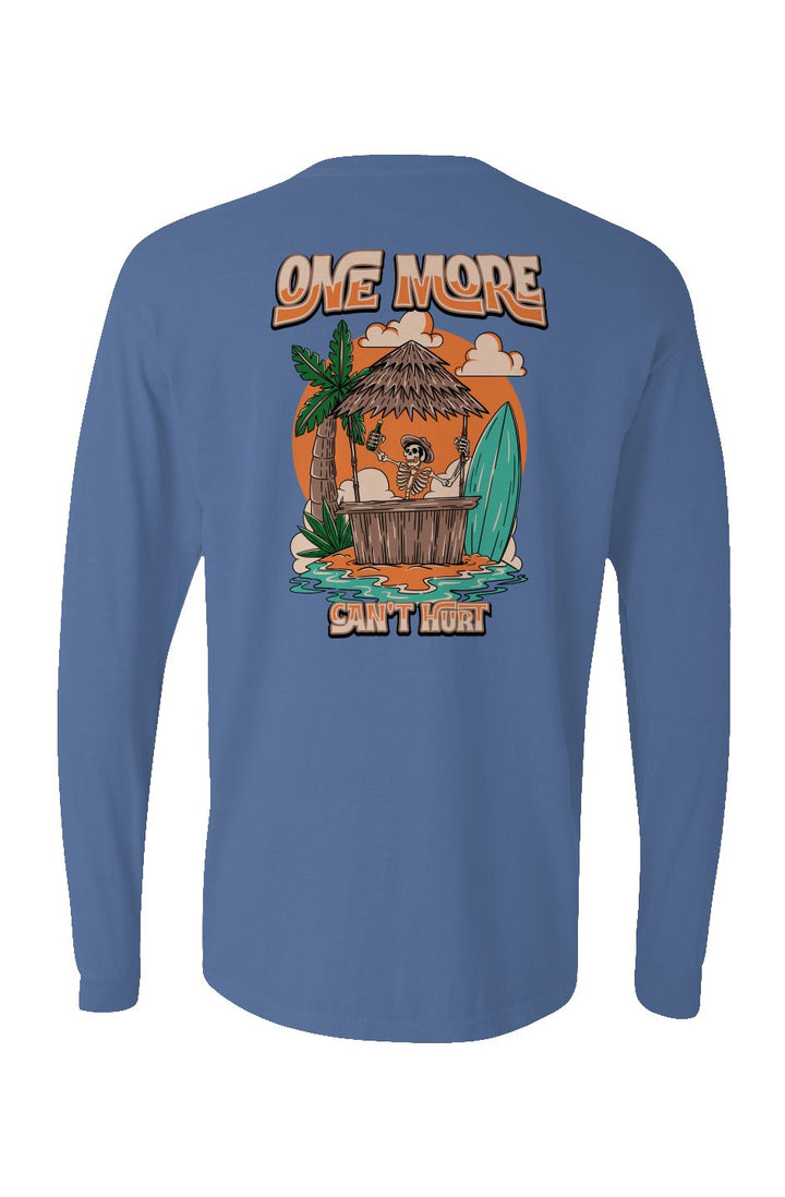 One More Can't Hurt Long Sleeve Unisex Tee - Swash Peak