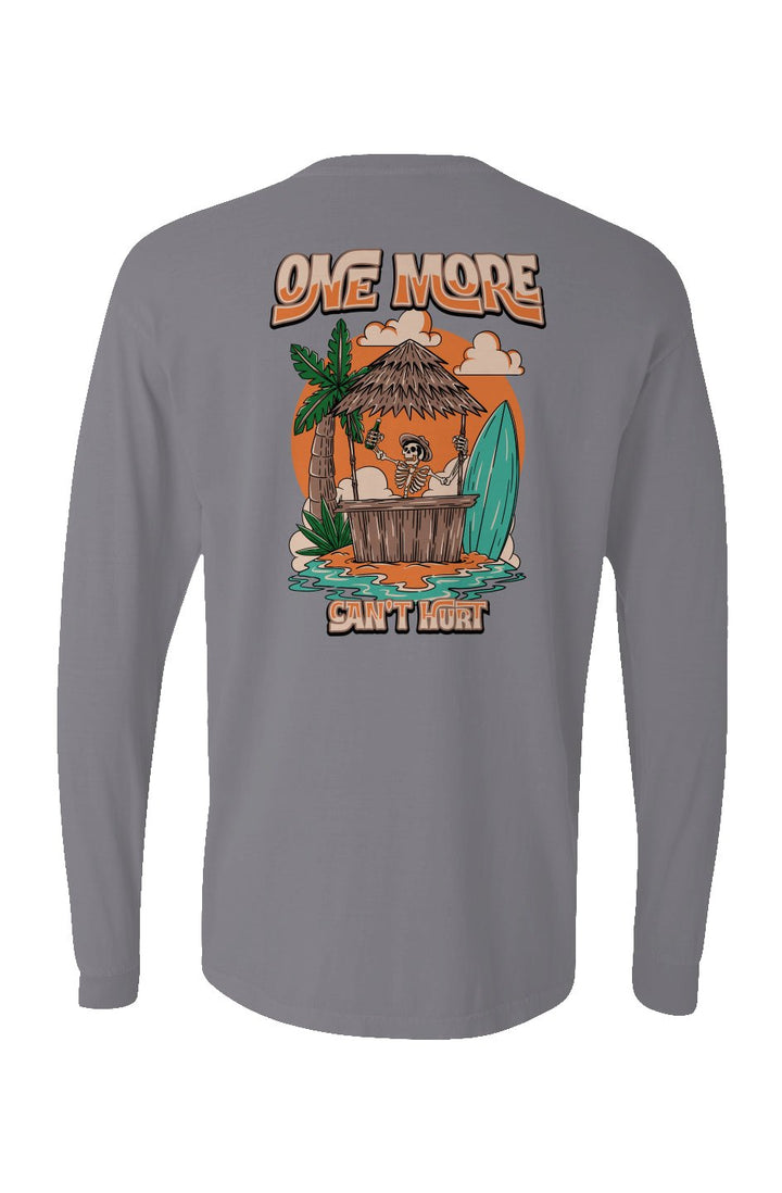 One More Can't Hurt Long Sleeve Unisex Tee - Swash Peak