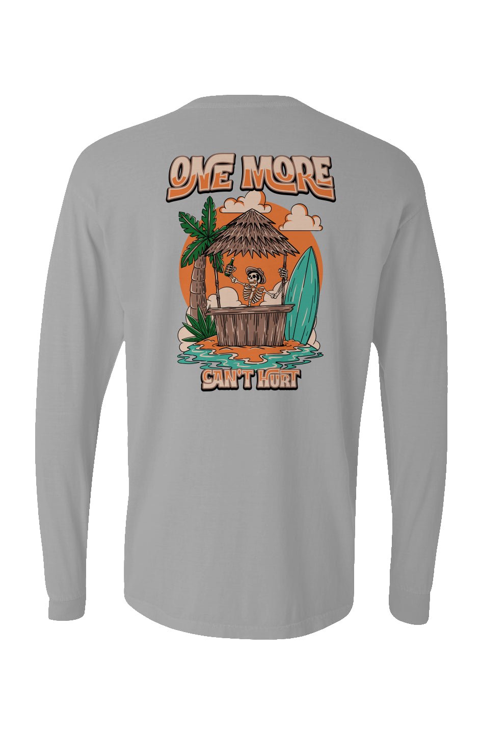 One More Can't Hurt Long Sleeve Unisex Tee - Swash Peak