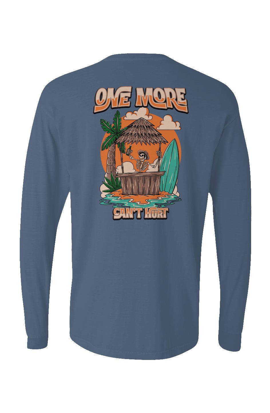 One More Can't Hurt Long Sleeve Unisex Tee - Swash Peak