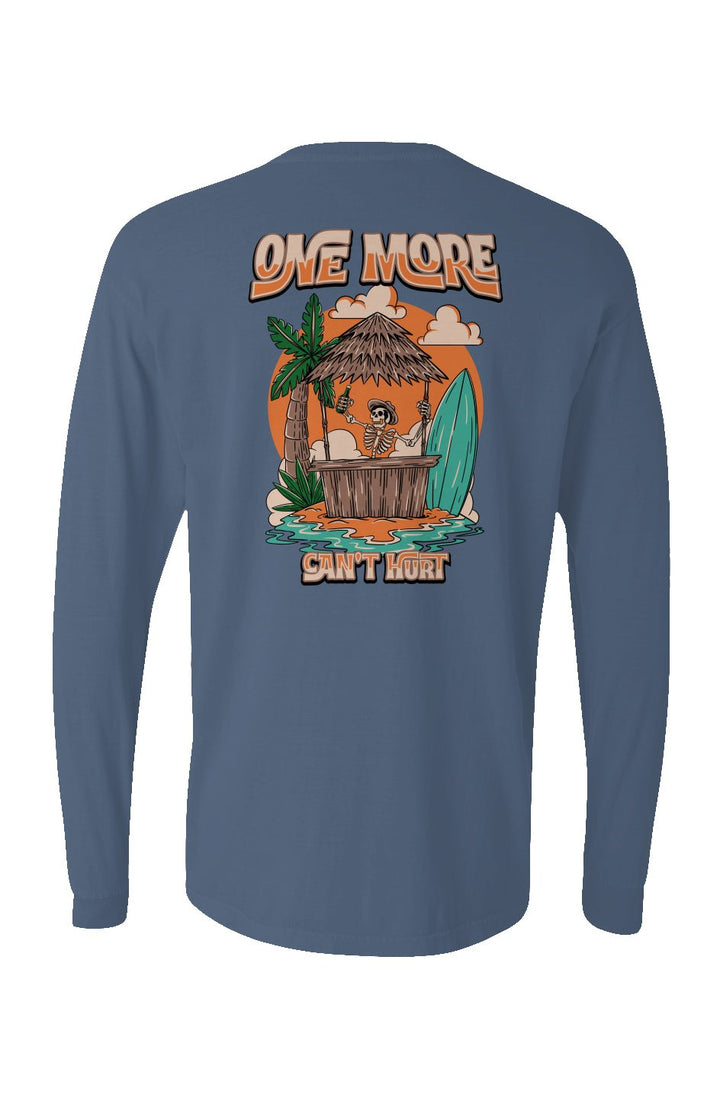 One More Can't Hurt Long Sleeve Unisex Tee - Swash Peak