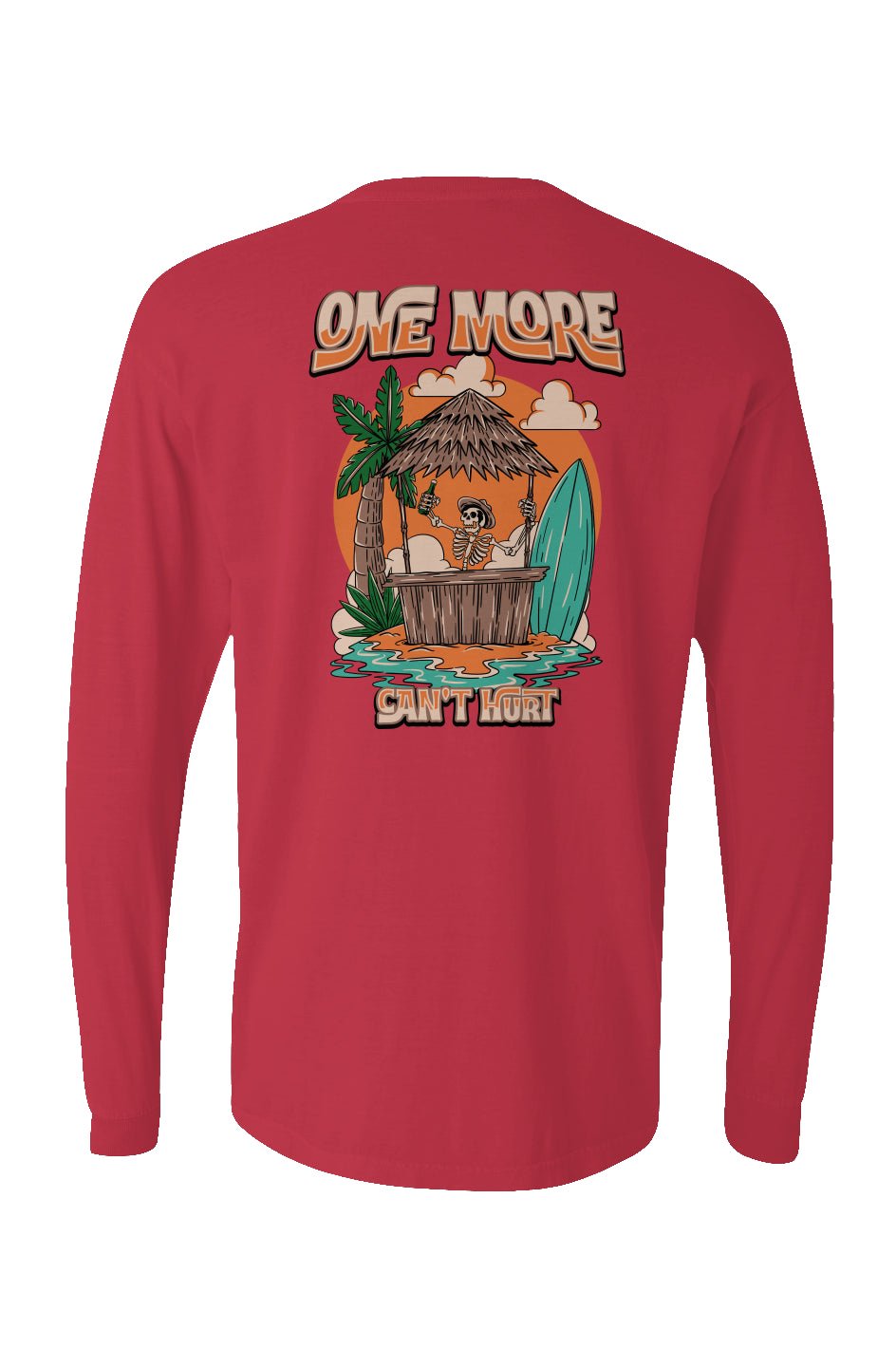 One More Can't Hurt Long Sleeve Unisex Tee - Swash Peak