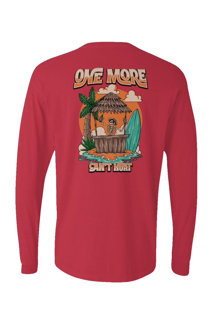 One More Can't Hurt Long Sleeve Unisex Tee - Swash Peak