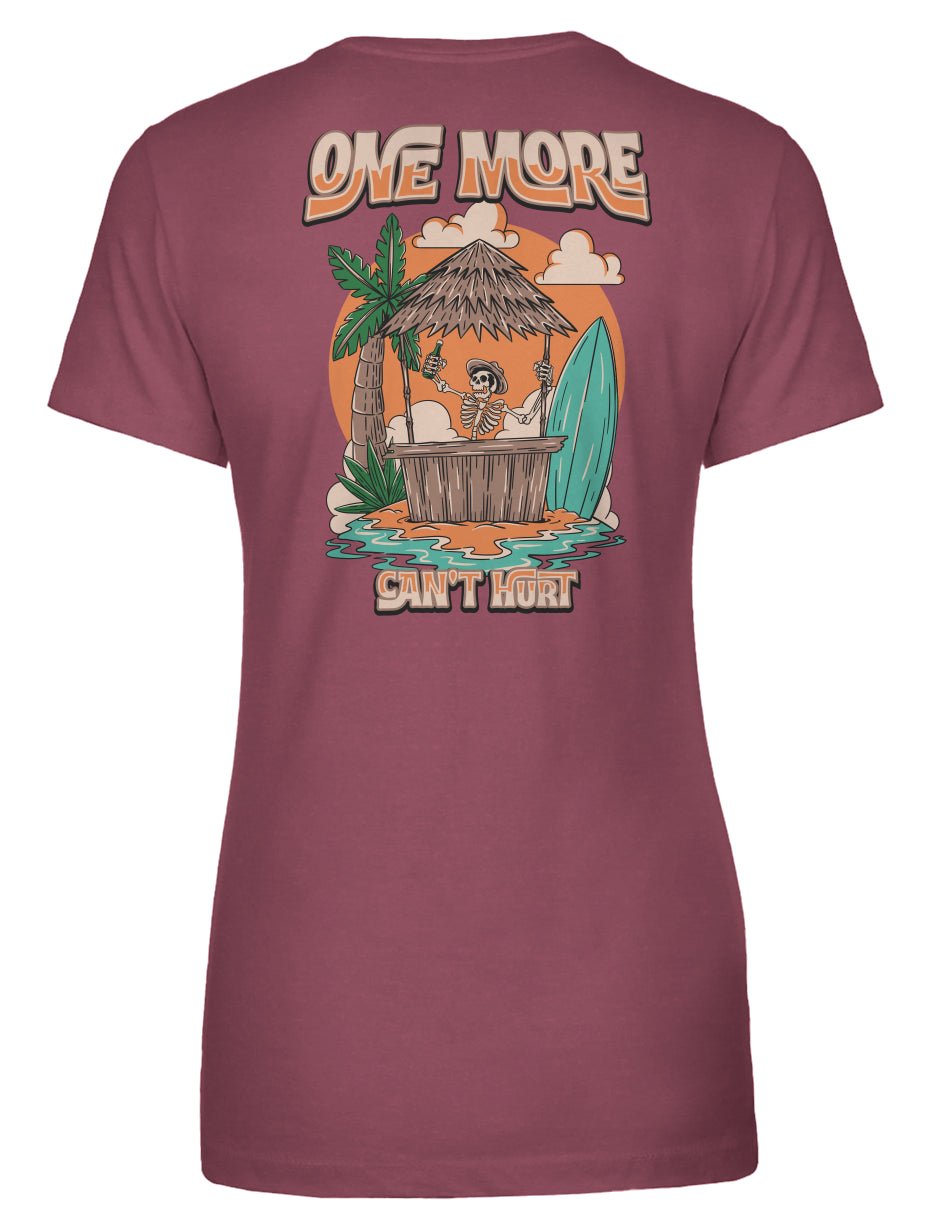 One More Can't Hurt Women's Tee - Swash Peak