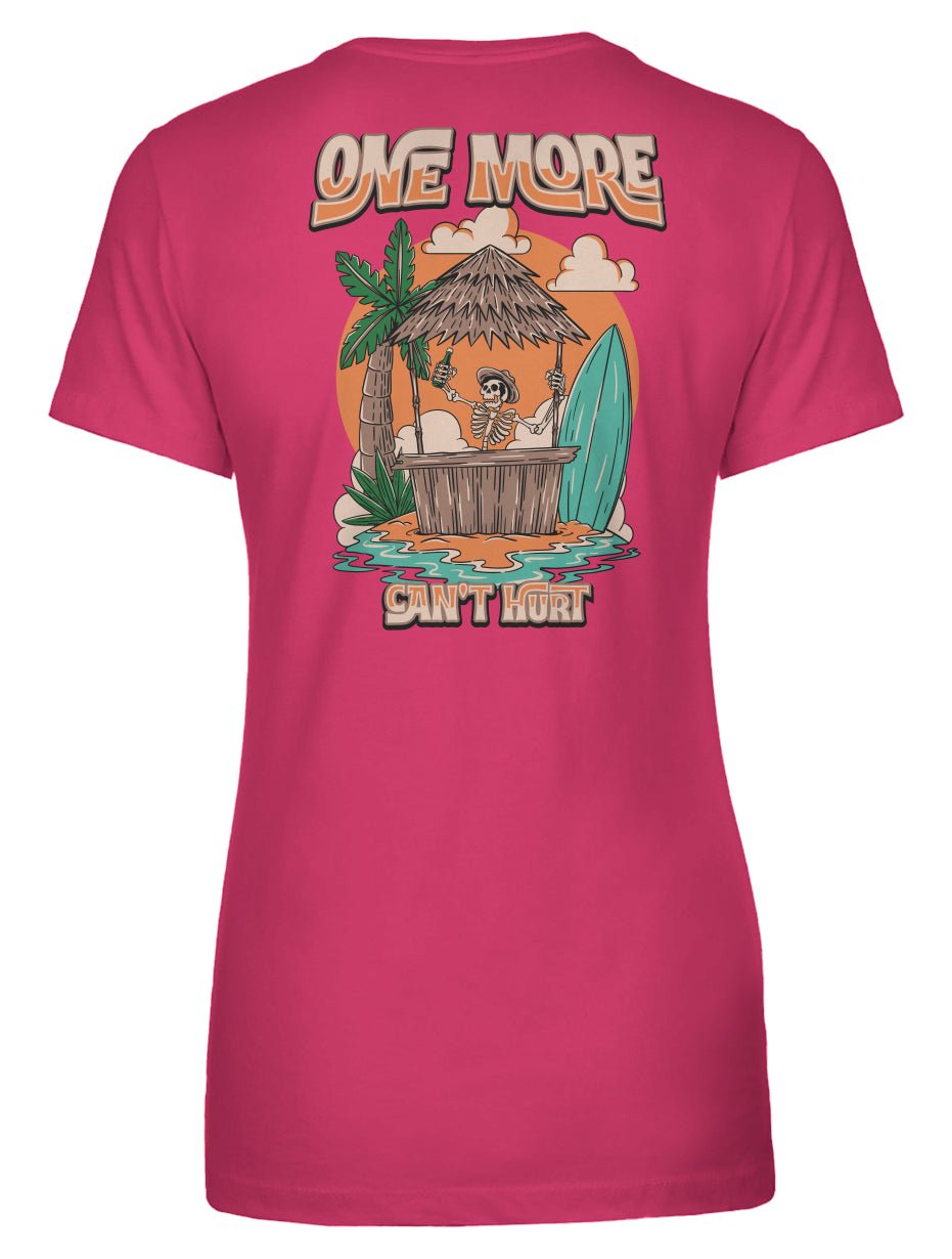 One More Can't Hurt Women's Tee - Swash Peak