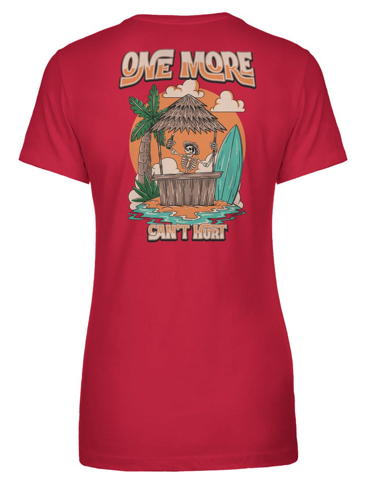 One More Can't Hurt Women's Tee - Swash Peak
