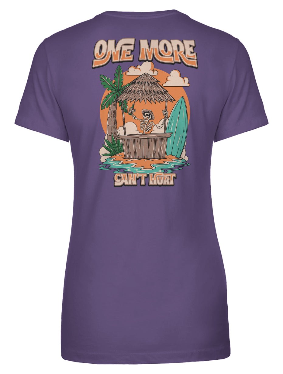 One More Can't Hurt Women's Tee - Swash Peak