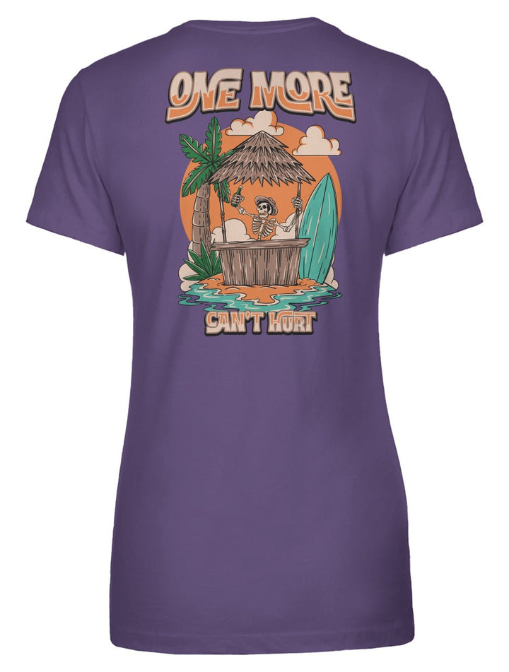 One More Can't Hurt Women's Tee - Swash Peak