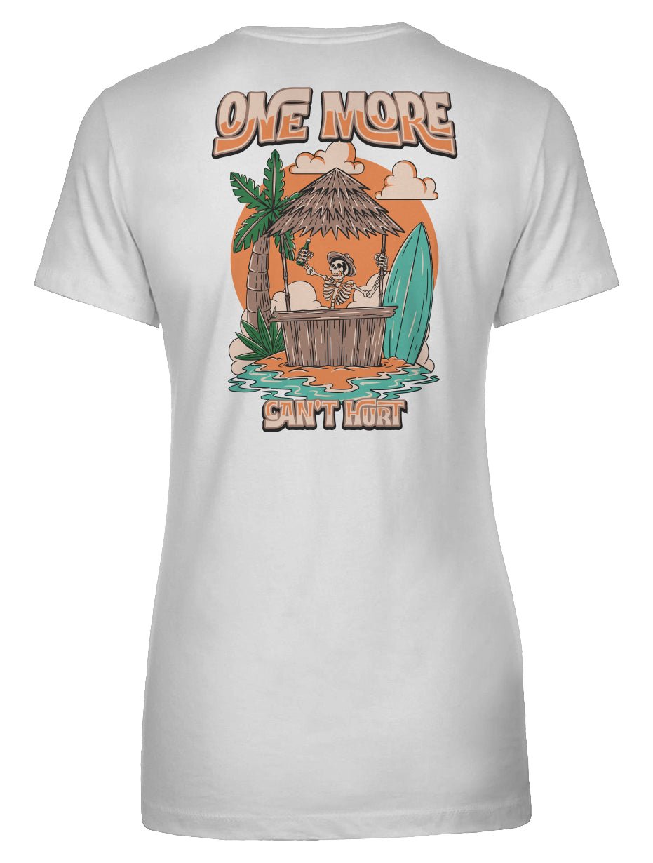 One More Can't Hurt Women's Tee - Swash Peak